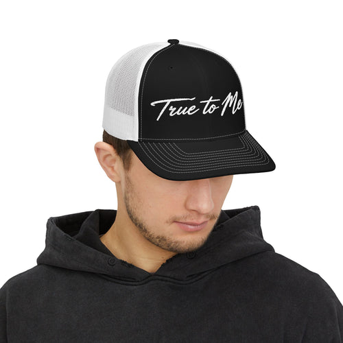 True To Me Script Trucker Hat