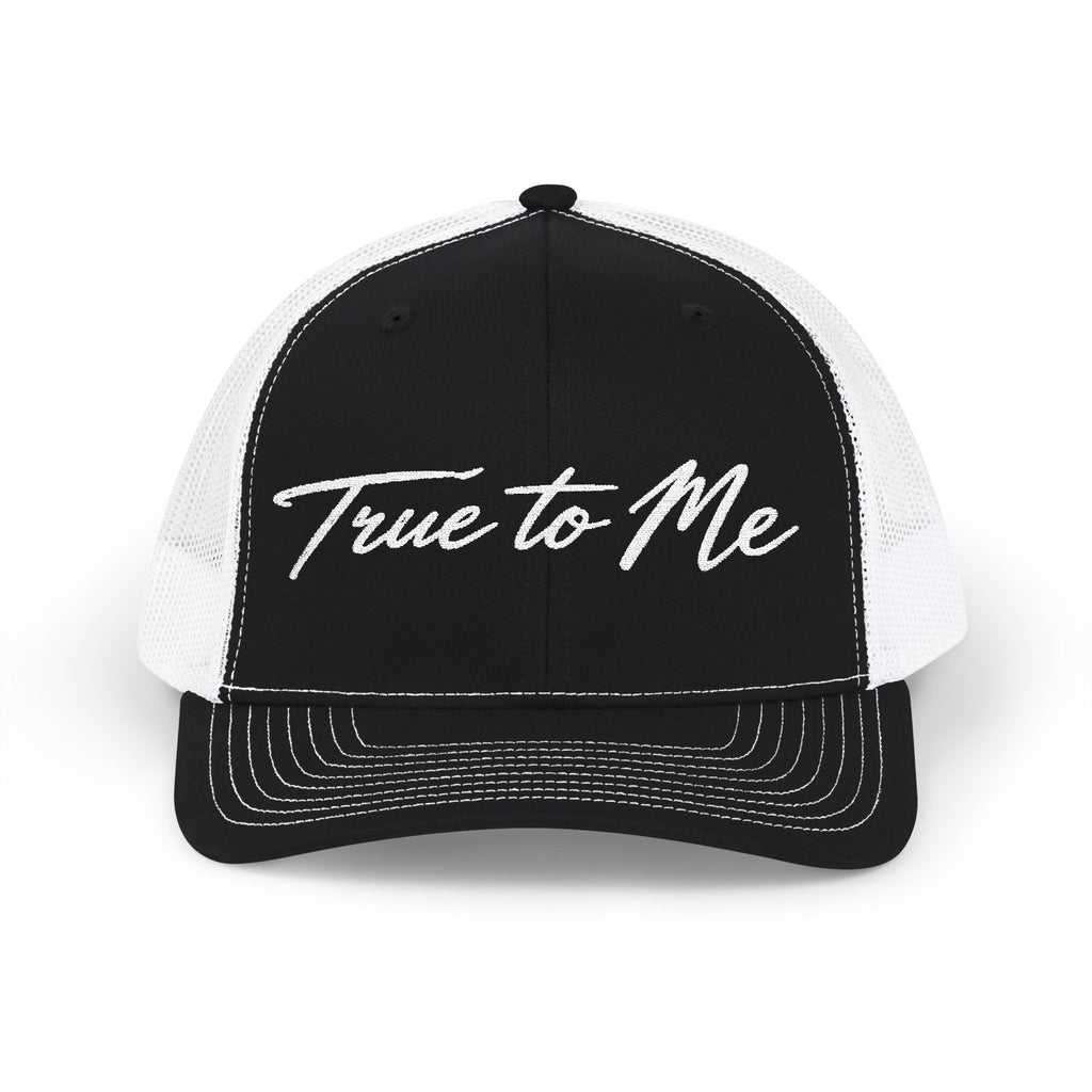 True to Me Embroidered Trucker Cap